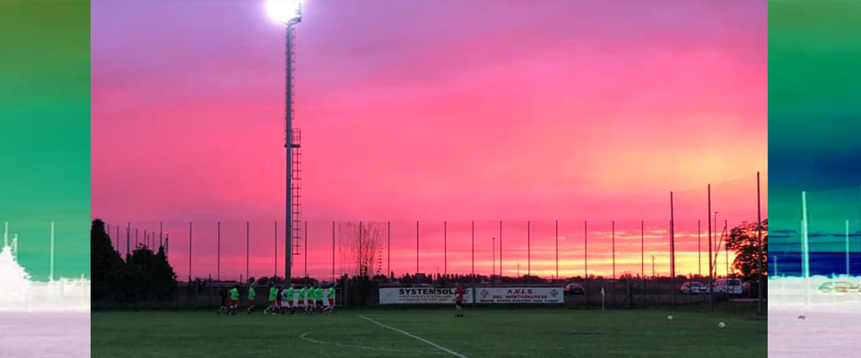Tramonto al campo San Fidenzio